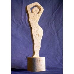 Danseuse - Sculpture sur pierre de Fred SOULA