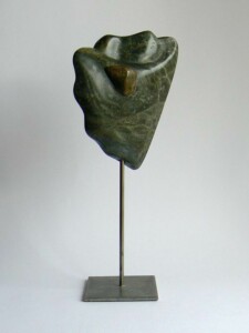 Coeur de pierre 2 - stéatite - 2010 - 30x8x8 cm