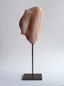 Coeur de pierre 1 - stéatite - 2009 - 30x8x8 cm