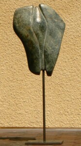 Coeur de pierre 5 - stéatite - 2013 - 30x8x8cm