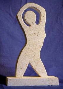 Eveil n°1 - pierre calcaire de Paussac - 33x20x7cm - 2015