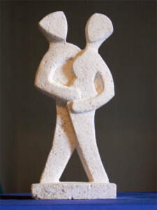 Couple 1 - pierre de Paussac - 12,5 x 27,5cm - 2016