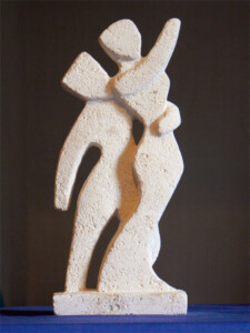 Couple 2 - pierre de Paussac - 12,5 x 27,5cm - 2016