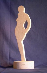 Grâce n°1 - pierre de Paussac - 2015 - 45 x 14,5 x 14,5 cm